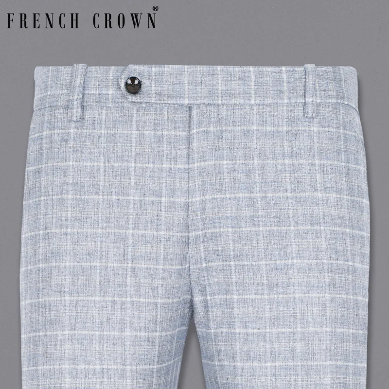 Lowest Price Wild Blue Yonder Windowpane Wool Rich Pant