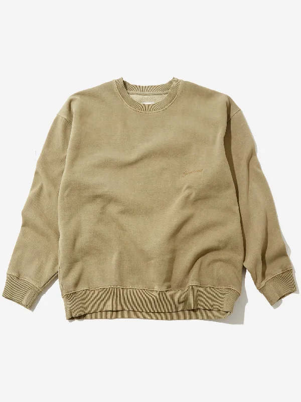 Pay Less Goodhood Worldwide Script Sweatshirt - Cutch Brown