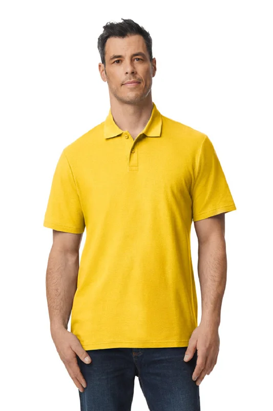 Fantastic Offers Gildan Mens SoftStyle Double Pique Short Sleeve Polo Shirt - Daisy Yellow Fantastic Offers Gildan Mens SoftStyle Double Pique Short Sleeve Polo Shirt - Daisy Yellow