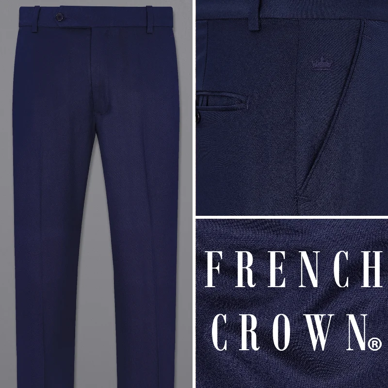 Must-Have Deals Thunder Blue Solid Pant