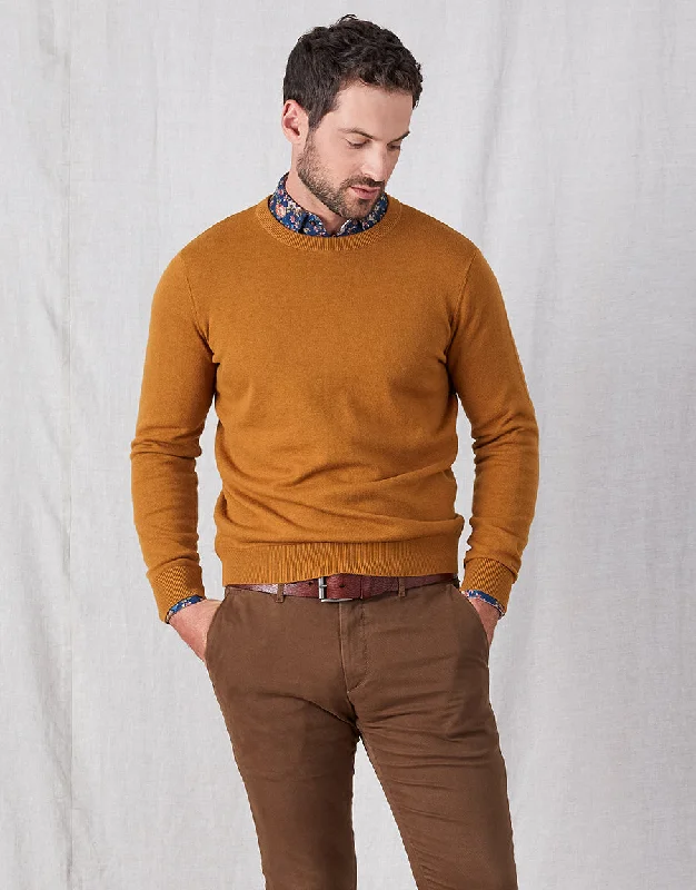 Today’s Deal Naseby Camel Crew Neck Jersey