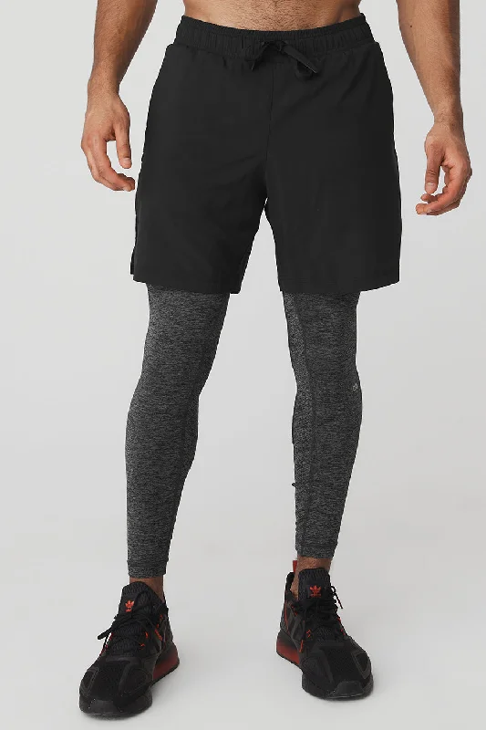Crazy Deal Stability 2-In-1 Pant - Black/Dark Grey Marl