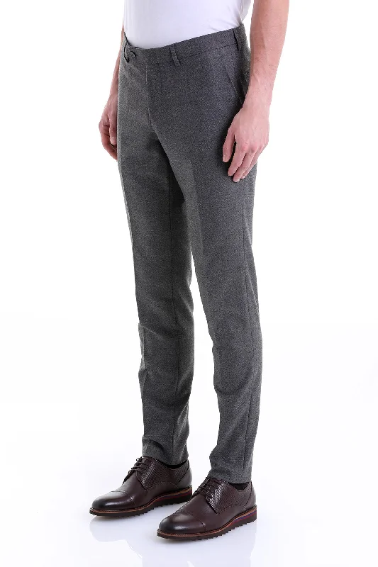 Price Rollback Regular Fit Side Pocket Low Waist Gray Dress Pants