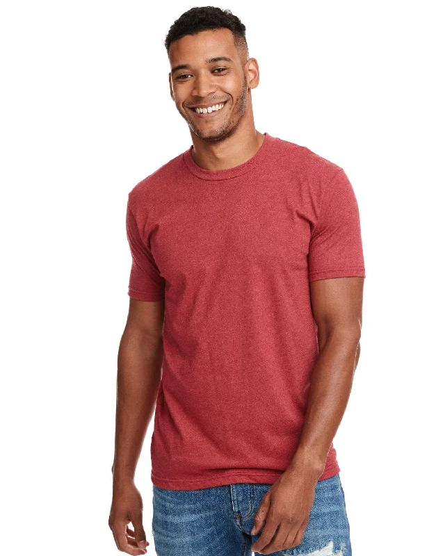 Super Sale Next Level Mens CVC Crewneck Tee | Cardinal