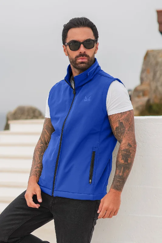 Weekend Offers That Tempt Softshell Gilet - Blue