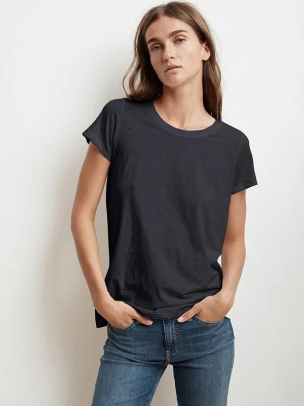Weekend Specials to Relish TRESSA CITY SLUB CREW NECK TEE