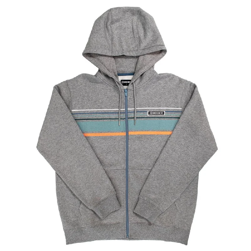 Weekend Discounts to Savor "Horizon" Heather Grey Full Zip Hoody
