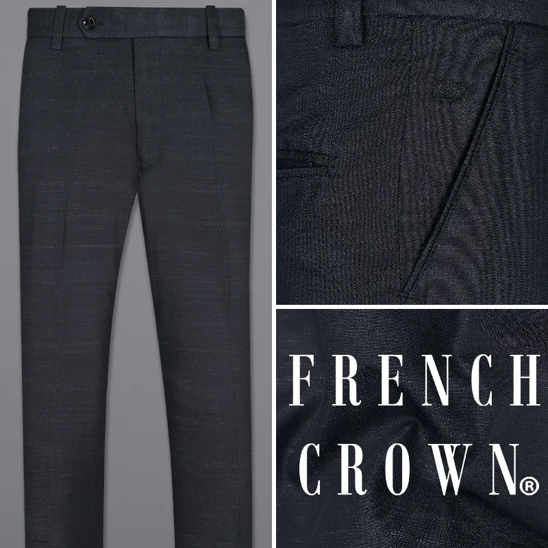 Weekend Deals to Make You Happy Charade Grey Premium Cotton Pant