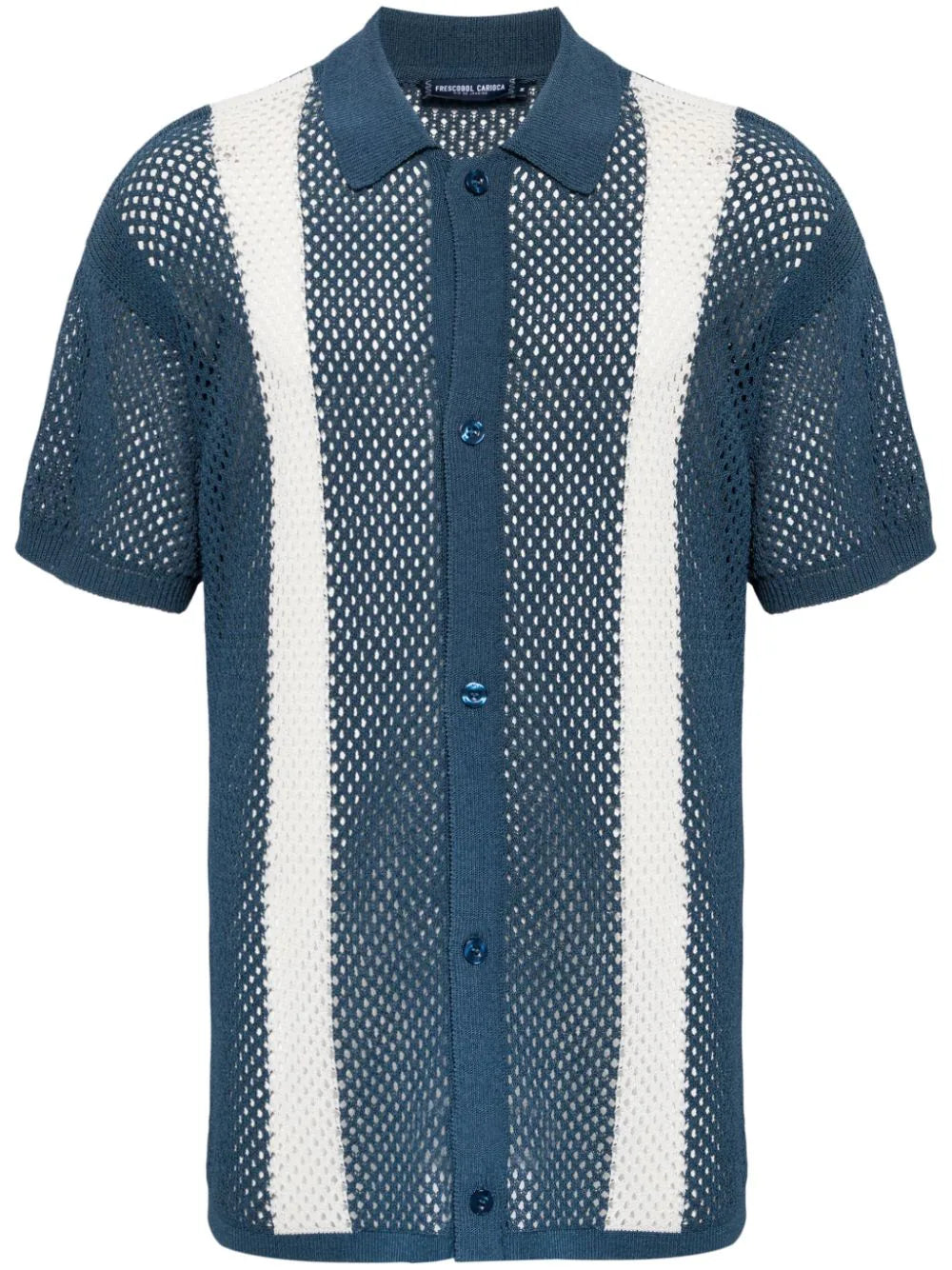 Act Fast Castillo Crochet-Knit Shirt
