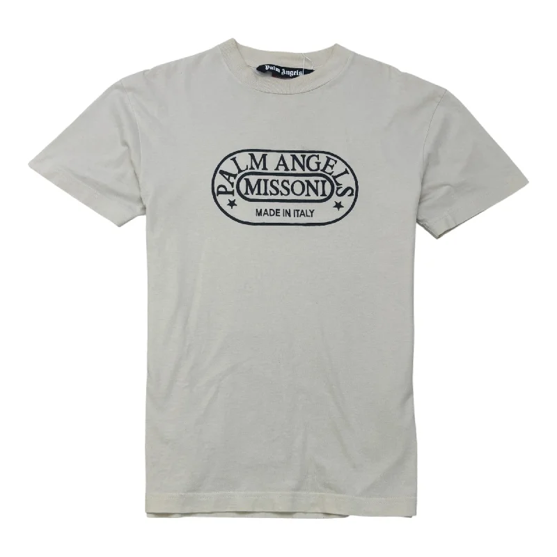 Fantastic Savings Men's X Missoni T-Shirt Cream Size M