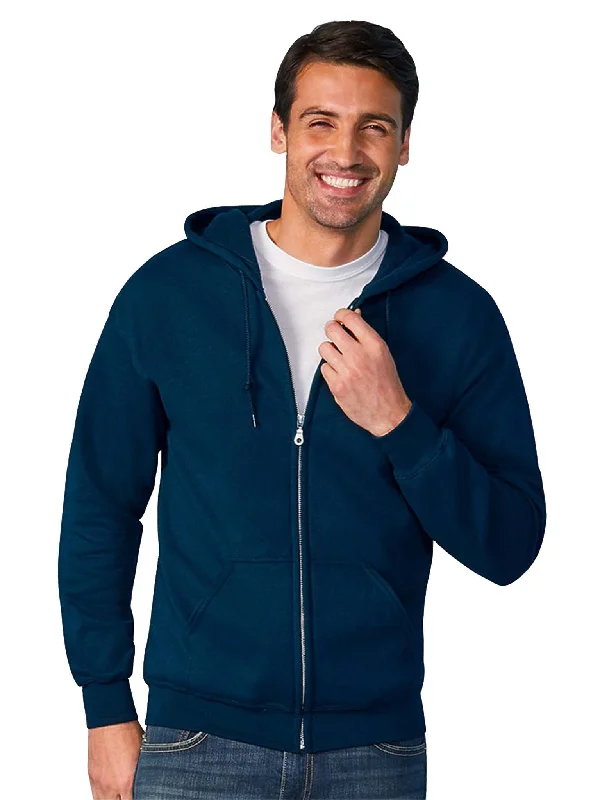 Amazing Deals Gildan DryBlend 50/50 Full-Zip Hooded Sweatshirt | Sport Grey