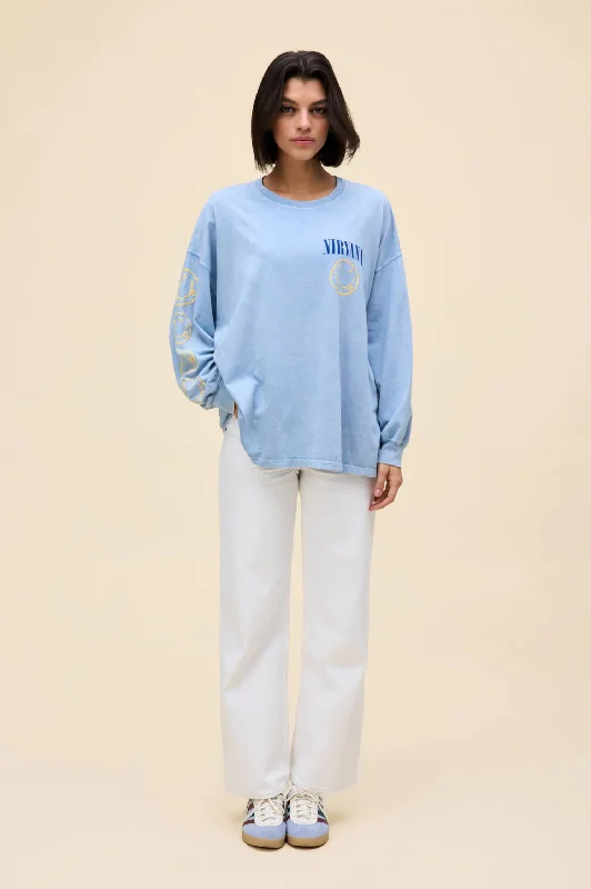 Lowest Price Nirvana 1993 Tour OS Long Sleeve