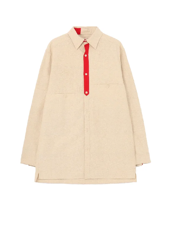 Weekend Offers That Shine 【PIECE UNIQUE/AOYAMA】INDIA SILK CHEST PANEL BLOUSE