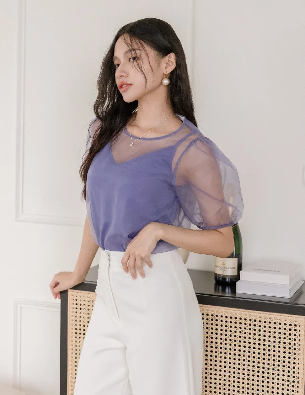 Weekend Specials to Snag Victoria Top in Periwinkle
