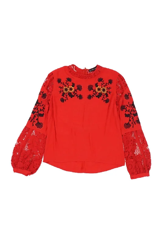 Time-Sensitive [WW30975] For Love & Lemons | Long sleeve top