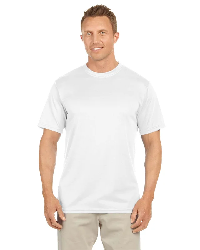 Members Only Augusta Moisture Wicking T-Shirt | White