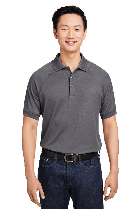 Weekend Savings Spectacular Harriton Mens Charge Moisture Wicking Short Sleeve Polo Shirt - Dark Charcoal Grey Weekend Savings Spectacular Harriton Mens Charge Moisture Wicking Short Sleeve Polo Shirt - Dark Charcoal Grey