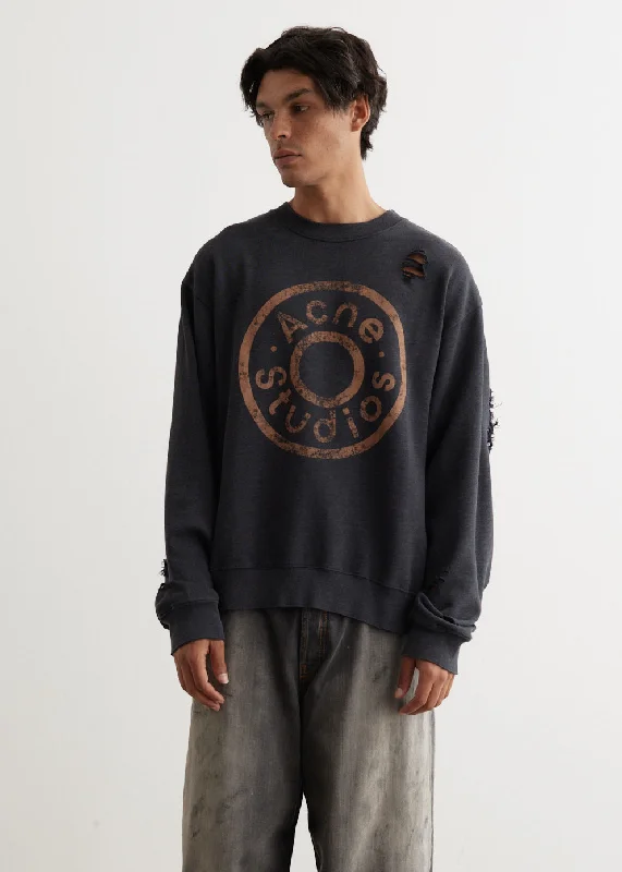 Weekend Offers That Dazzle Franziska U Button Logo Sweater