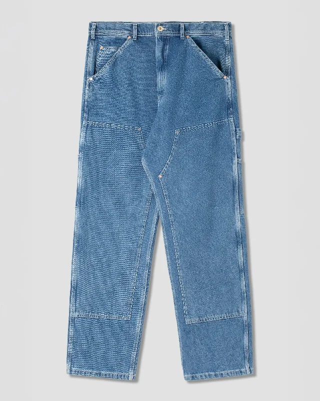 Buy Now Double Knee Pant (Heavy Stone Wash Denim)