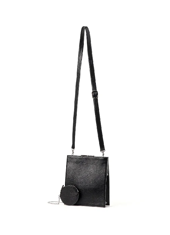 Savings Galore SOFT SHRINK LEATHER MUSETTE BAG
