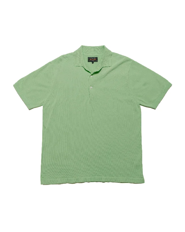 Mega Discount Beams Plus Knit Polo Solid 12G Light Green