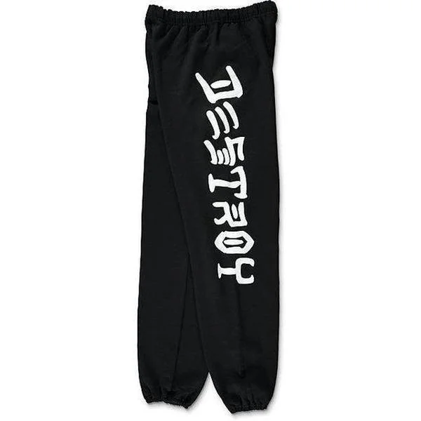 Buy Now Thrasher Skate And Destroy Sweatpants Black
