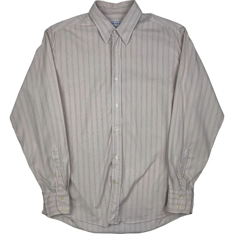 Weekend Specials You Can't Miss Yves Saint Laurent Long Sleeve Striped Shirt Beige Green Weekend Specials You Can't Miss Yves Saint Laurent Long Sleeve Striped Shirt Beige Green