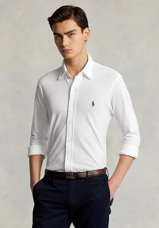 Extra Savings Ralph Lauren Featherweight Mesh Shirt, White