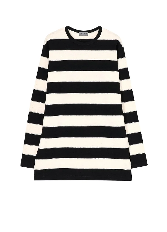 Weekend Shopping Made Better 19/1 PLAIN STITCH STRIPE LONG SLEEVE