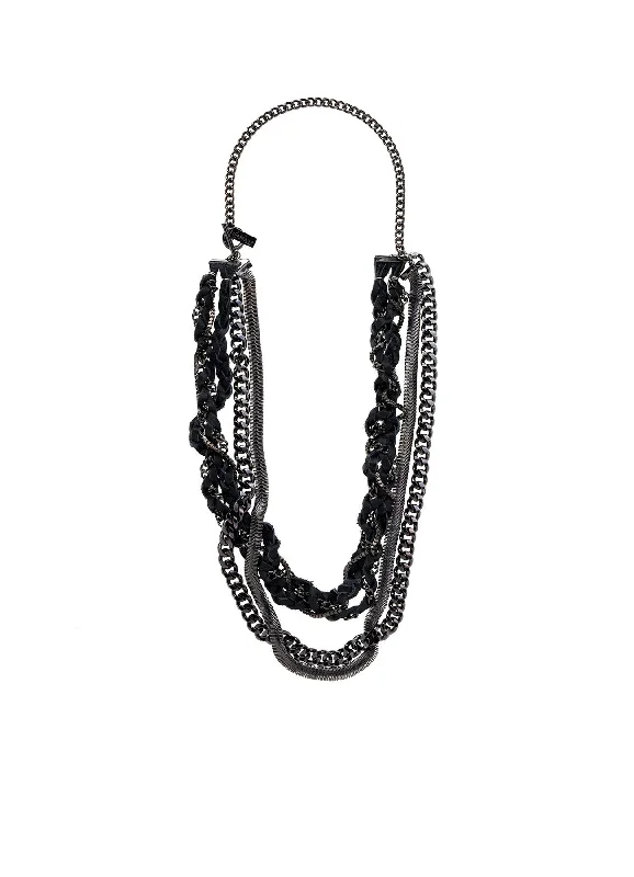Amazing Deals LEA/BR/BKNI BRAIDED NECKLACE