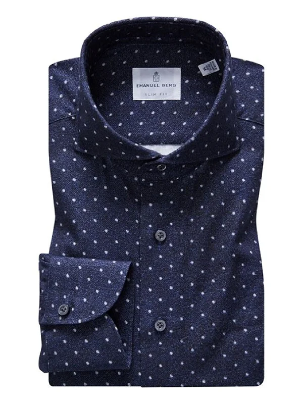 Instant Savings Twill Casual Shirt SF18177 Dark Blue