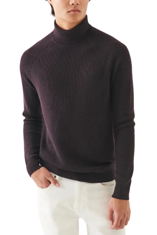 Price Drop Merino Ribbed Turtleneck