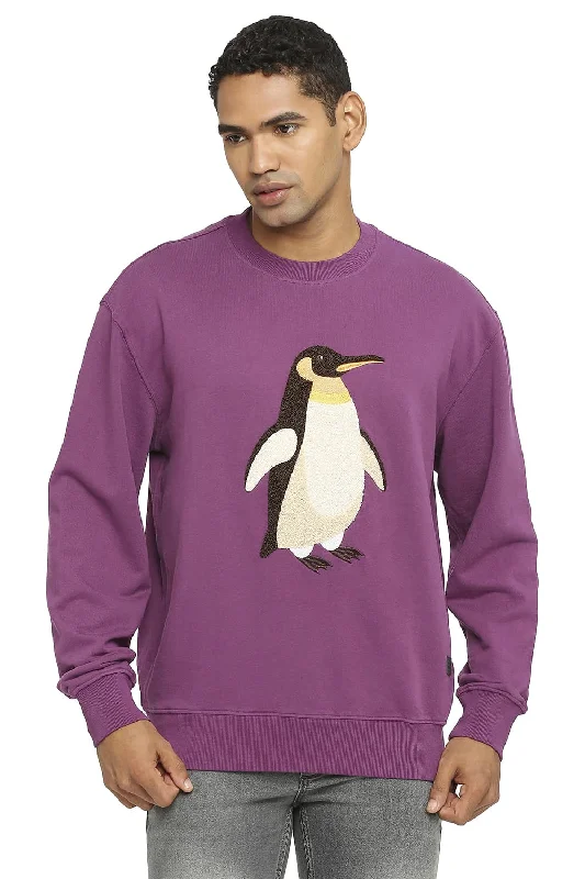 Mega Discount Comfort Fit Cotton Non Brushed Fleece Pullover Sweatshirt
