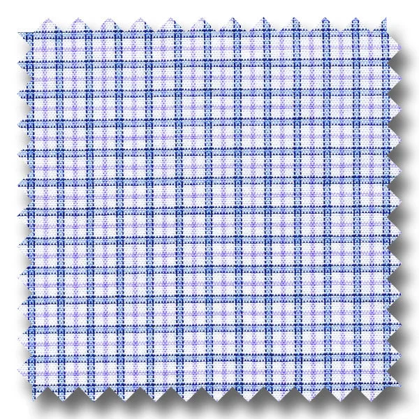 Weekend Extravaganza: Shop Now Blue and Plum Check 170 2Ply Broadcloth - Custom Dress Shirt Weekend Extravaganza: Shop Now Blue and Plum Check 170 2Ply Broadcloth - Custom Dress Shirt