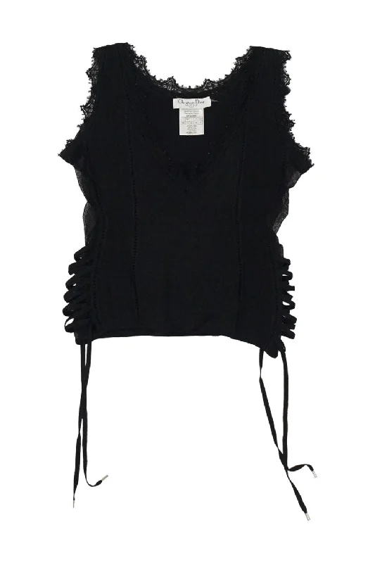 Weekend Deals That Thrill [WW30808] Christian Dior | Sleeveless Top