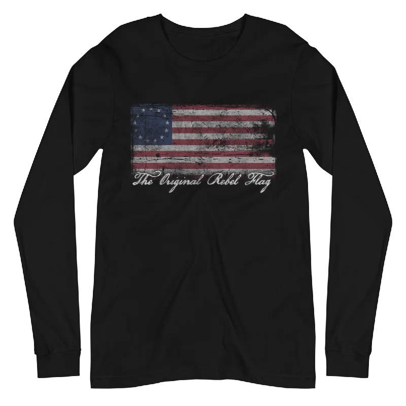 Unbeatable Prices Original Rebel Flag Long Sleeve Tee