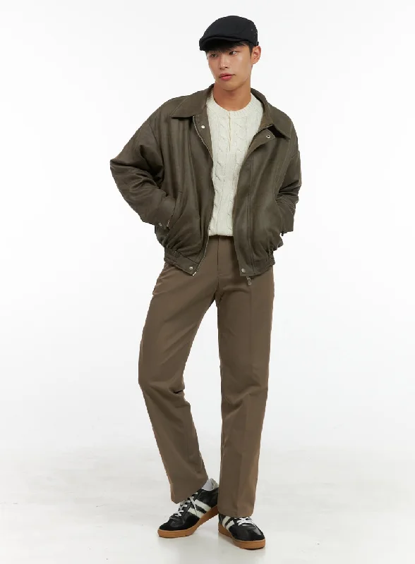 Special Discount Men's Classic Straight Leg Trousers IS420