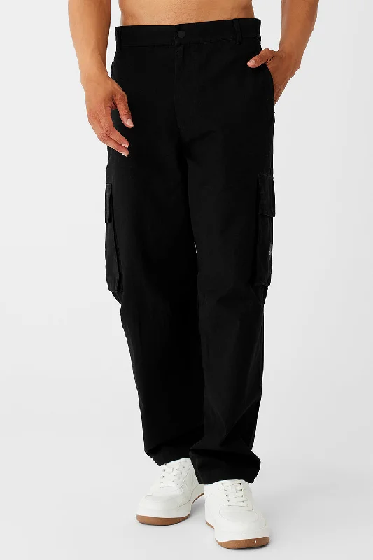 Weekend Discounts to Grab Cargo Ripstop Trouser - Black