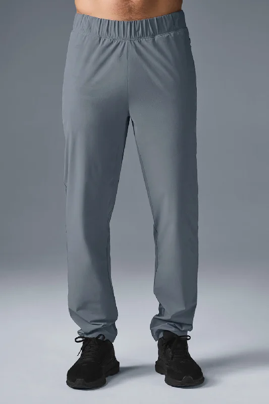 Weekend Steals Await Repetition Pant - Steel Grey