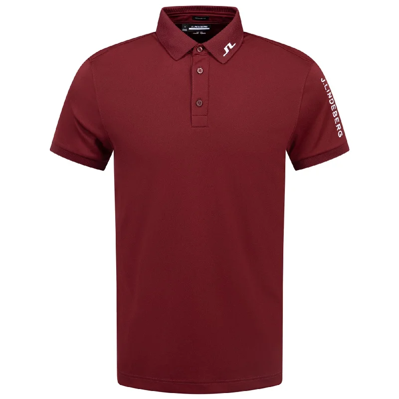 Weekend Specials to Indulge In Tour Tech Regular Fit Polo Cabernet - AW24