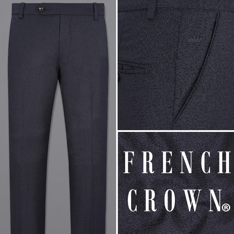Limited Availability Bleached Cedar Blue Textured Pant