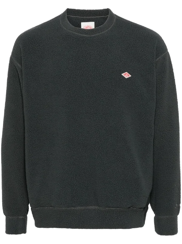 Quick Deals Logo-Appliqué Fleece Sweatshirt