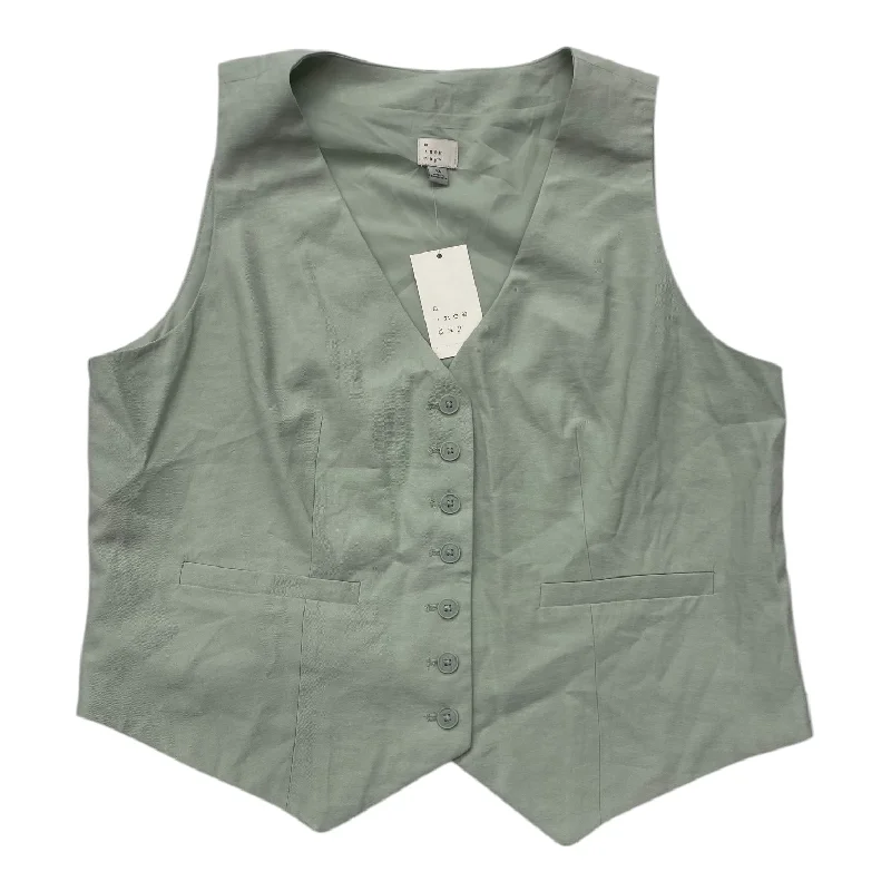 Weekend Specials to Grab Vest Other By A New Day In Grey, Size: Xl