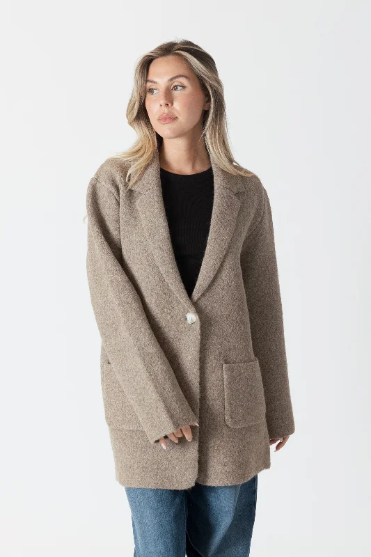Low Price GENIE KNIT BOYFRIEND BLAZER