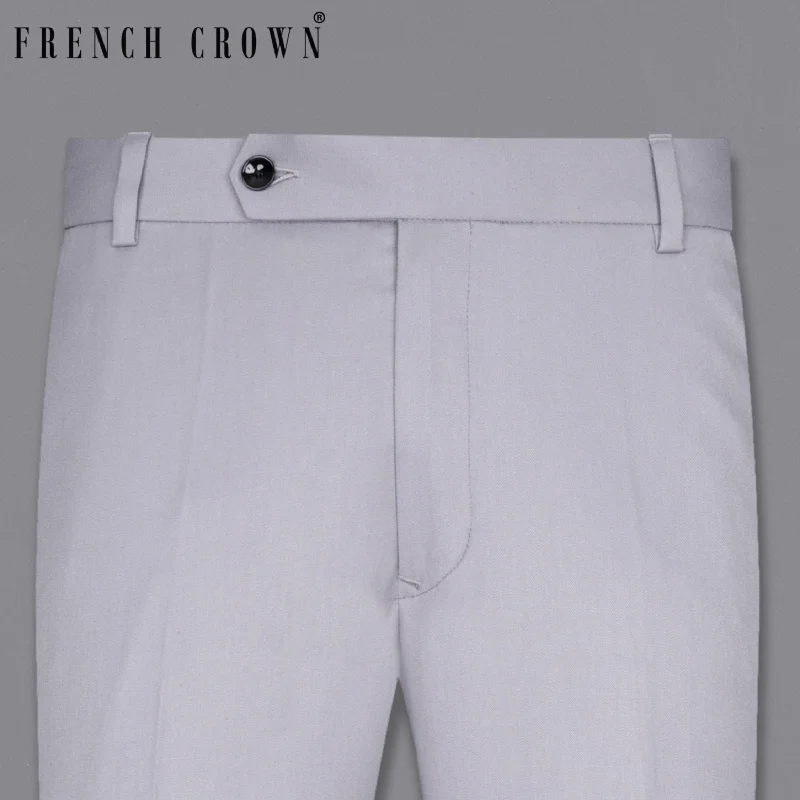Blowout Deals French Gray Wool rich Pant