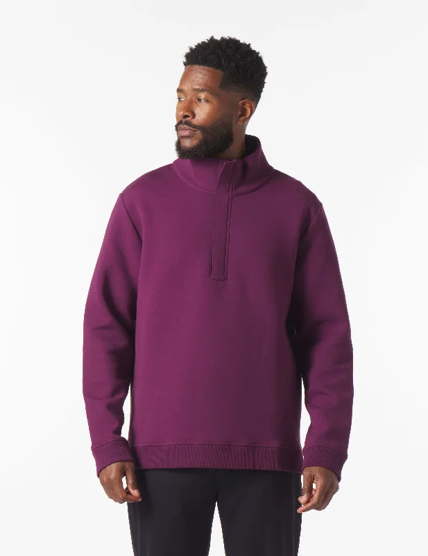 Weekend Deals to Brighten Your Day Scuba 1/4 Zip: Mulberry