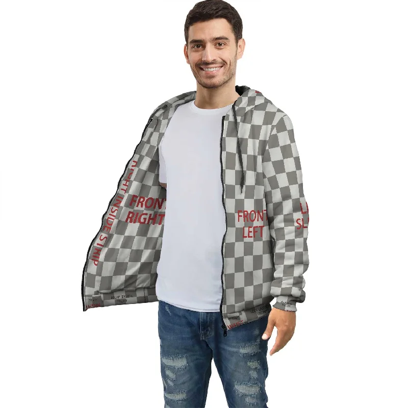 Instant Discount Custom Designed All-Over-Print Zip Hoodie