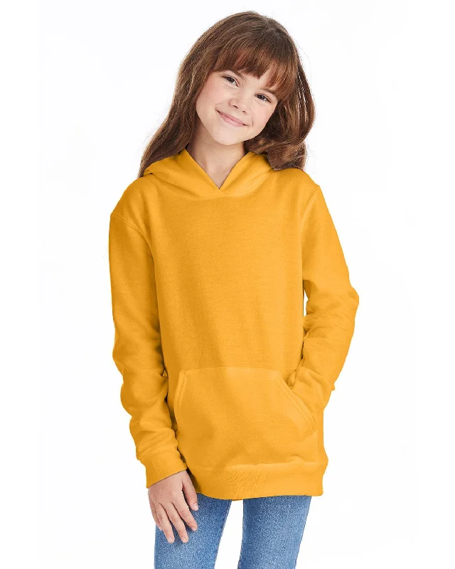 Early Bird Discount Hanes Youth Hooded Sweatshirt | Gold
