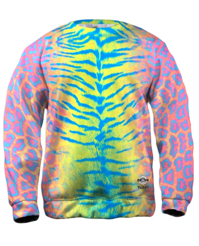Lowest Rates Tiger Leopard Skin Pink Yellow Blue
