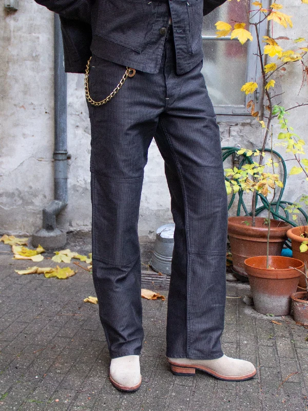 Weekend Savings Spectacular Sugar Cane, Work Pants, Gray Print Moleskin